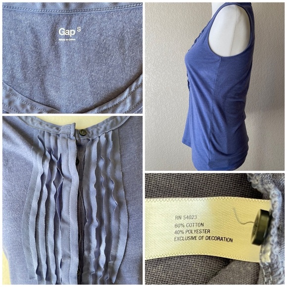 Gap purple sleeveless top - small - Picture 2 of 2